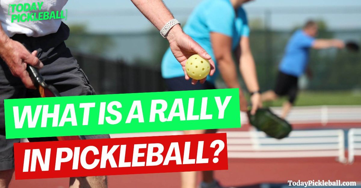 what is a rally in pickleball
