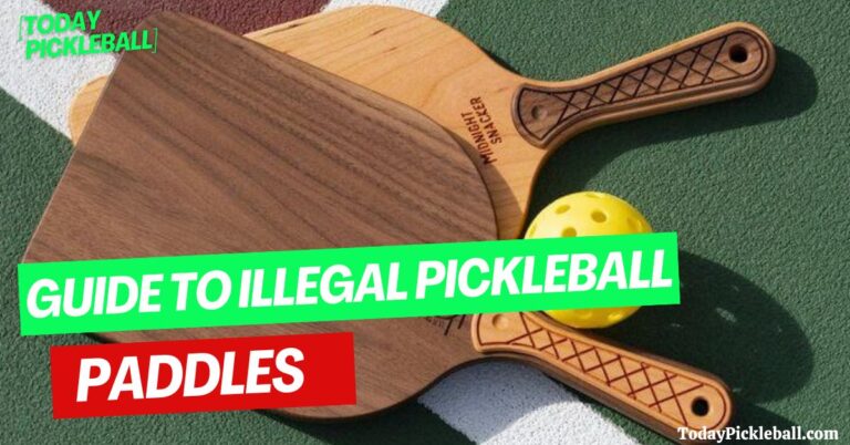 Guide to Illegal Pickleball Paddles: Examples & Tips