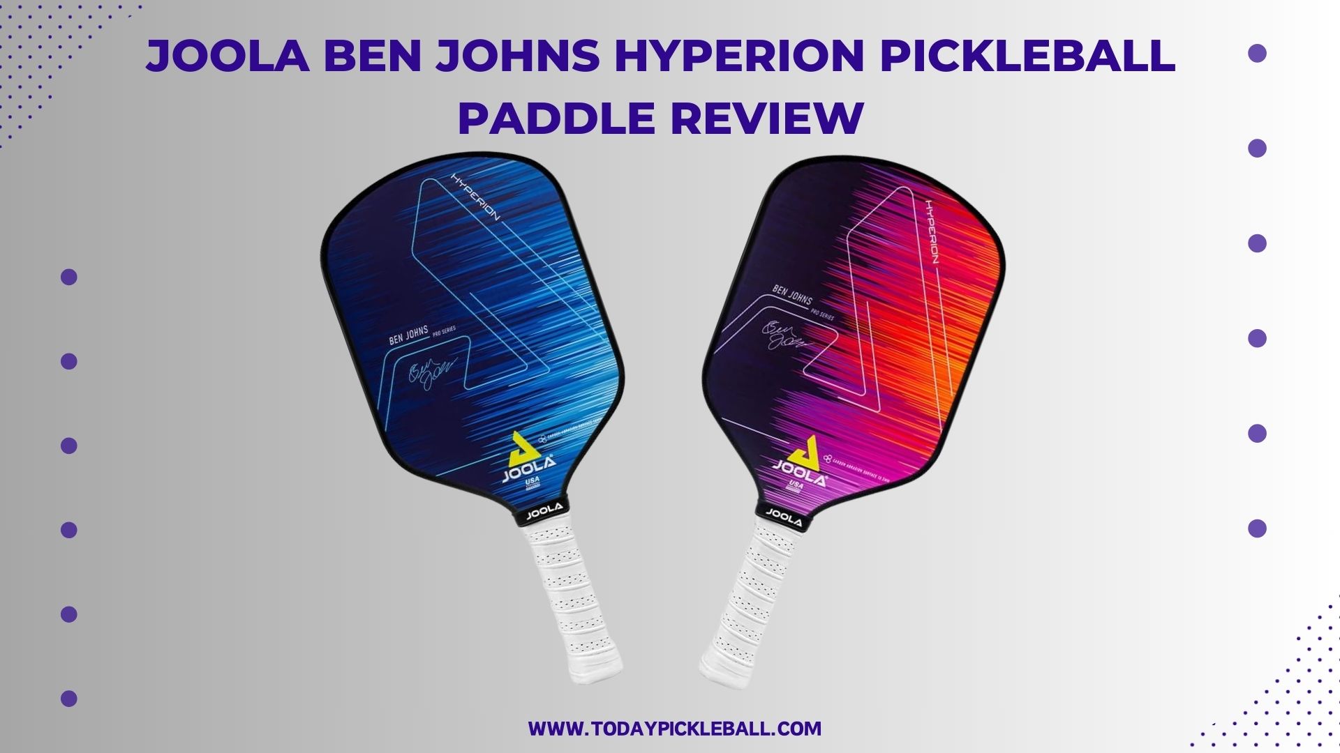 here is the image of some paddle to show Joola Ben Johns Hyperion Pickleball Paddle Review