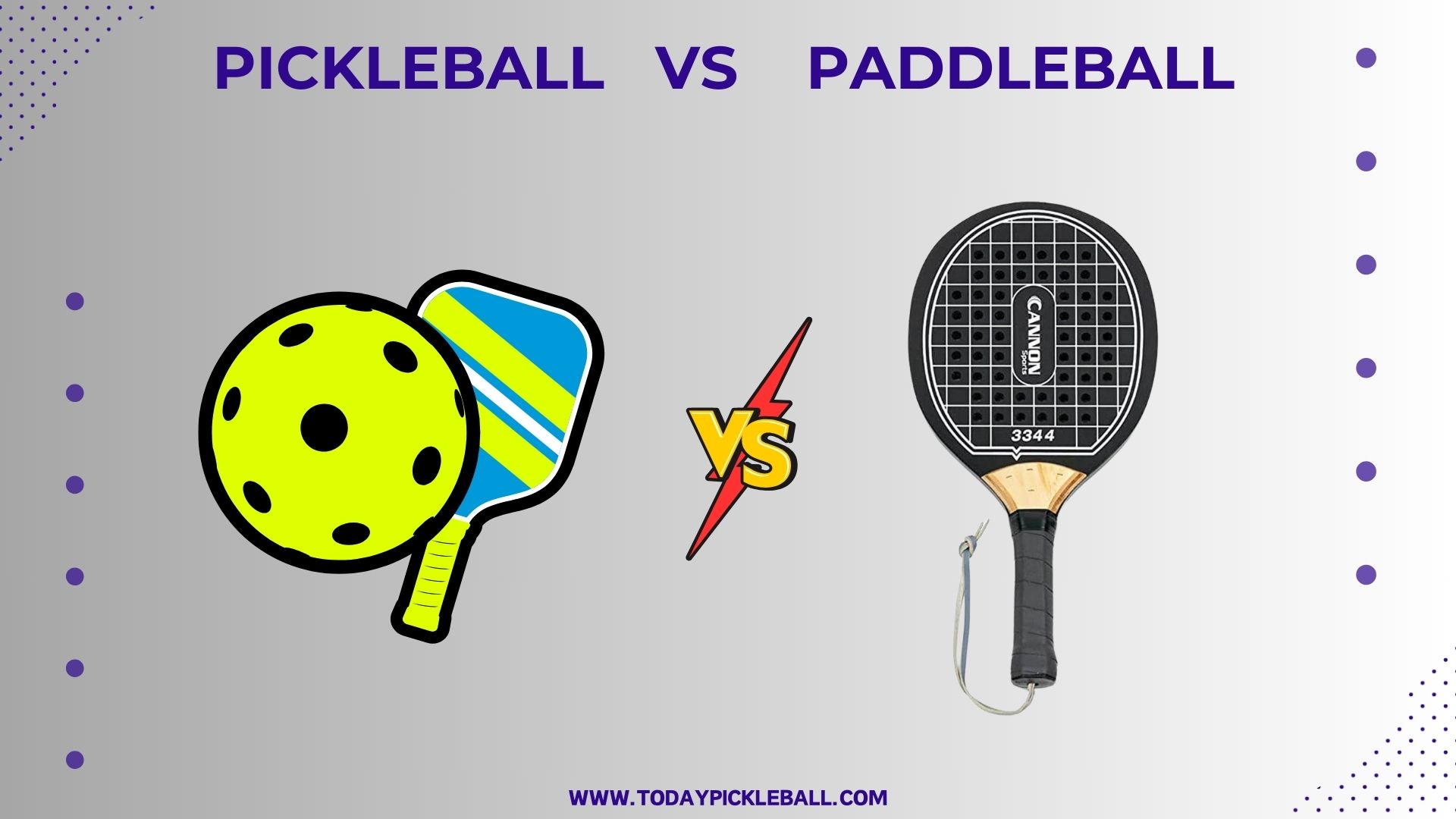 Pickleball vs Paddleball